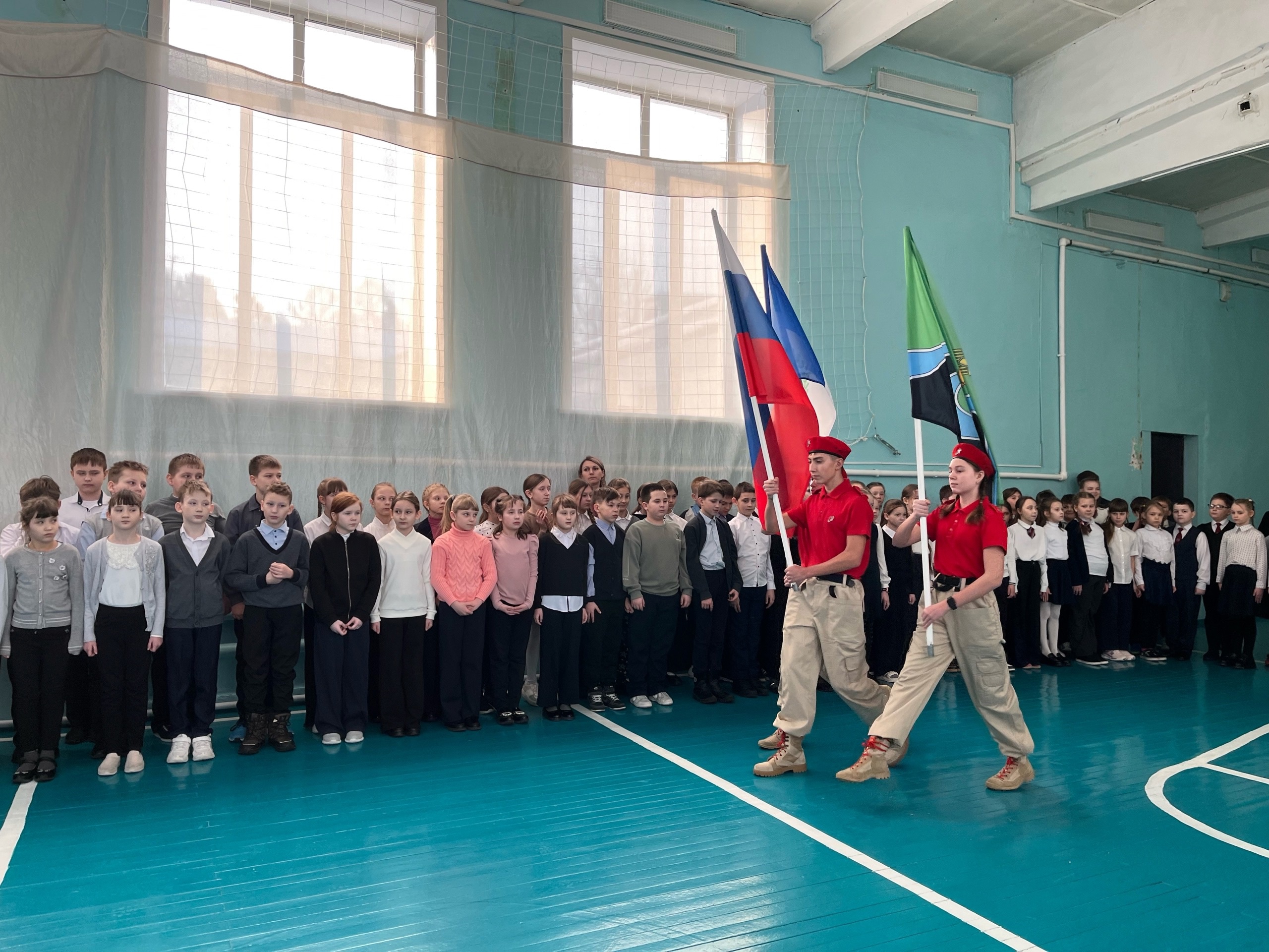Открытие года Защитника Отечества!.